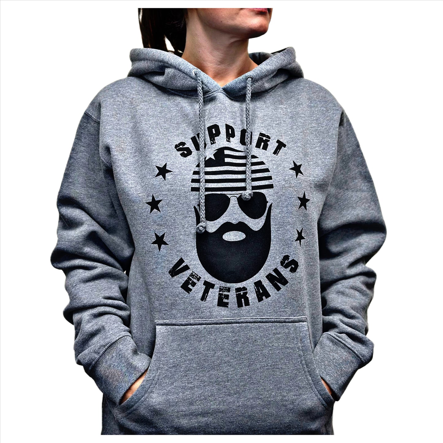 Support Veterans Hoodie