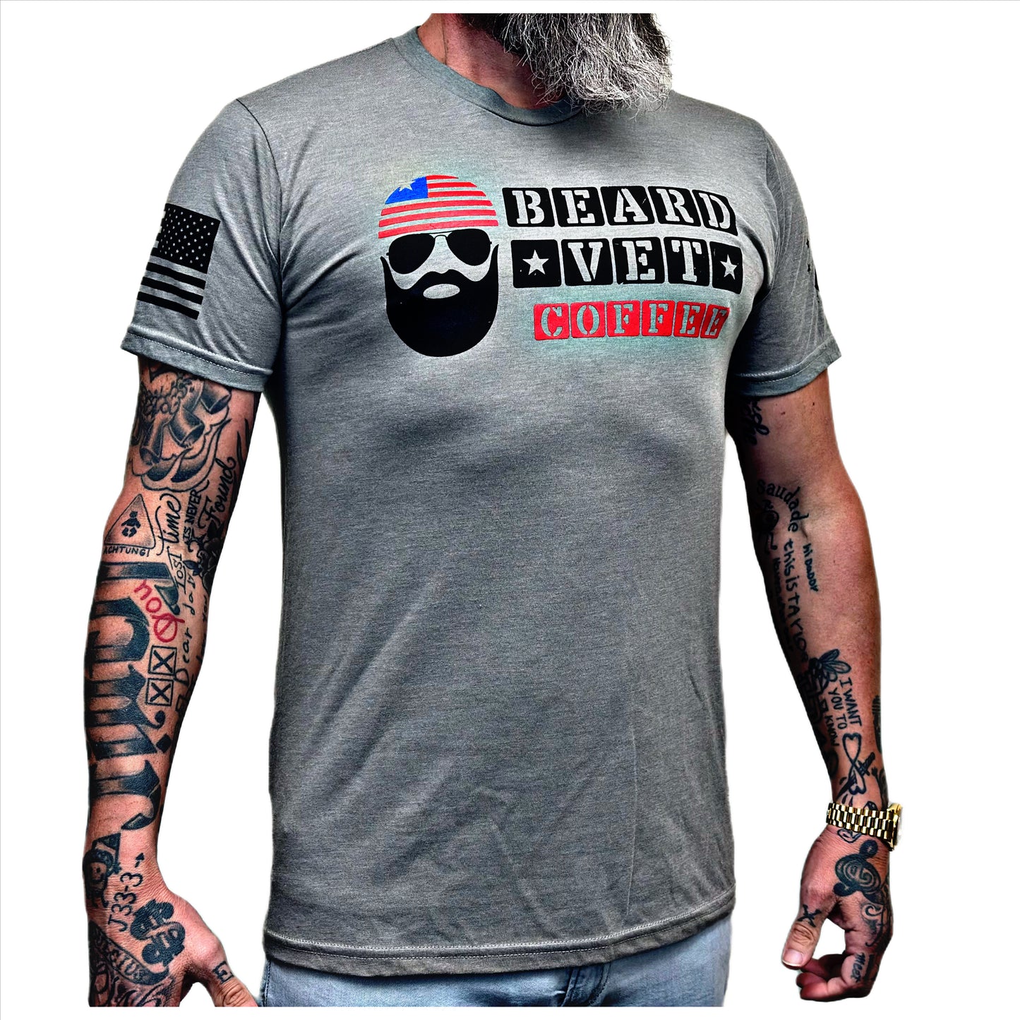 Beard Vet Coffee logo Shirt